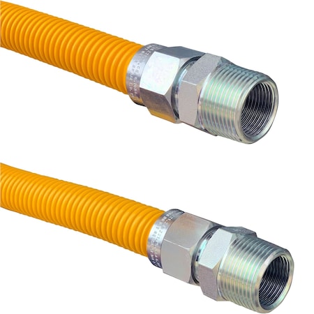 Jones Stephens 1in OD 3/4in ID X 12in Long, 3/4in Male Pipe Thread X 3/4in Male Pipe Thread G76001